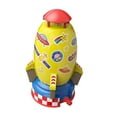 thumbnail image 1 of Rocket Sprinkler Toy Rociador Juguetes Juegos 360 degree Juguetes de agua giratorios Juguete de elevación de presión de agua para fiesta Regalo de cumpleañ amarillo Hugo Juguetes para rociadores al aire libre, 1 of 10