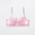 thumbnail image 3 of Sujetadores de copas suaves para mujer traje informal de encaje con retales correa ajustable ropa de descanso Sexy, 3 of 6