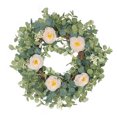 thumbnail image 1 of Anillo de flores de simulación, guirnalda de flores falsas de plástico, anillo de hojas artificiales decorativas, bricolaje Kearding HA8466-00B, 1 of 6