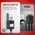 thumbnail image 6 of Mr. Scrappy Garbage Disposal Air Switch Kit with Chrome Button, Counter Top On/Off Switch for Waste Disposal 20-MSAS-65-C, 6 of 7