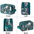 thumbnail image 2 of Toiletries Bag,Boston Terrier with Bones and Paws Mens Womens Toiletry Bag Bathroom Bag,Waterproof Toiletry Travel Bag Dopp Kit Shaving Bag 11x6.3x5.1 Inch, 2 of 5