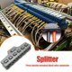 thumbnail image 3 of JShteea Divisor Cable Bloque Terminales LED Distribución Conector Cable 6 Puertos (B), 3 of 7