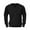 Black, variant on Sweaters Long Sleeve, V-Neck Knit Tops Autumn Winter V Neck Solid Casual Loose Fitting Pullover Sweater Solid | Officewear for Men Grey M