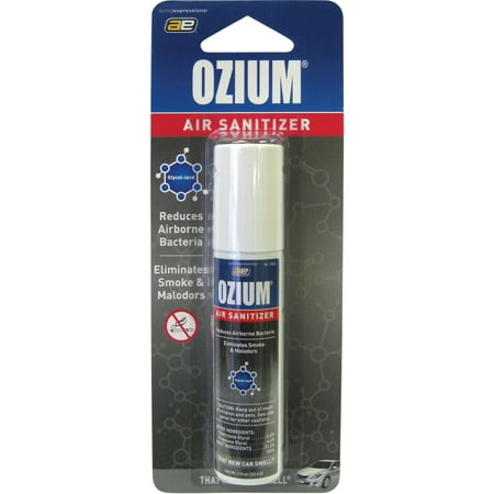 Ozium Smoke & Odor Eliminator Car & Home Air Sanitizer / Freshener 0.8oz New (Best Smoke Odor Eliminator For Cars)