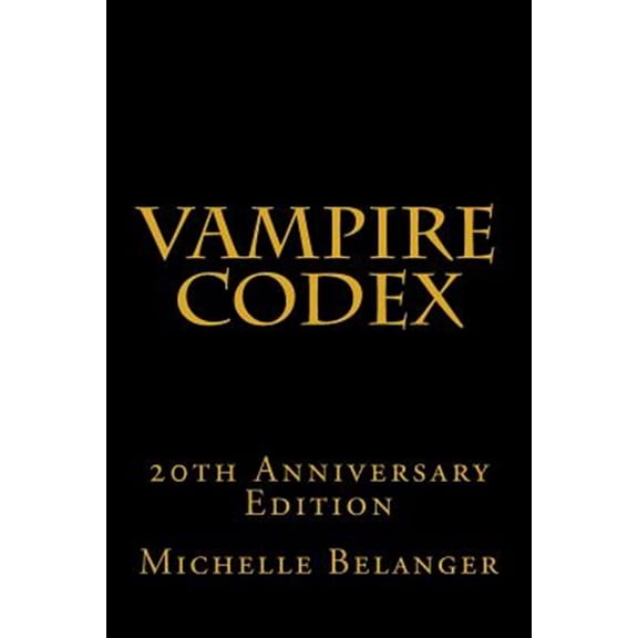 Pre-Owned Vampire Codex : 20th Anniversary Edition