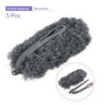 thumbnail image 3 of Uxcell Microfiber Duster Reusable Feather Duster Gray, 3 Count, 3 of 5