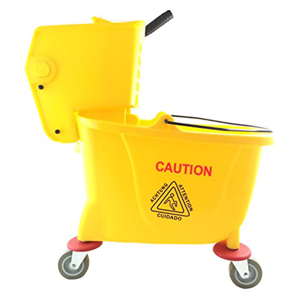 Abco Products 35 Qt. Mop Bucket/Wringer T01007 Bucket Pail & Wringer