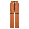 thumbnail image 4 of Basketball Ball Texture Women's Pajamas Pajama Pants Women's Sleepwear Lounge Sleep Bottoms Stretch with Pockets, 4 of 7