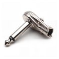 thumbnail image 5 of 5pcs Metal Right Angle 6.35mm Mono/Stereo Jack Plug 90 Degree 2/3Pole 6.35mm Guitar Phone Amplifier Connector, 5 of 7