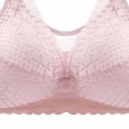 thumbnail image 4 of OVAFBAU Bras for Women Supportive Seamless Push Up Bra T-Shirt Bra Wireless Bra Thin Front Closure Comfortable Breath Push Up Shaping Women Underwears, 4 of 5