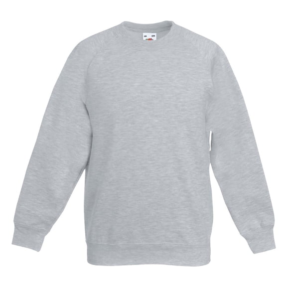 Fruit of the Loom Boys/Girls Premium Heather Set-in Sweatshirt