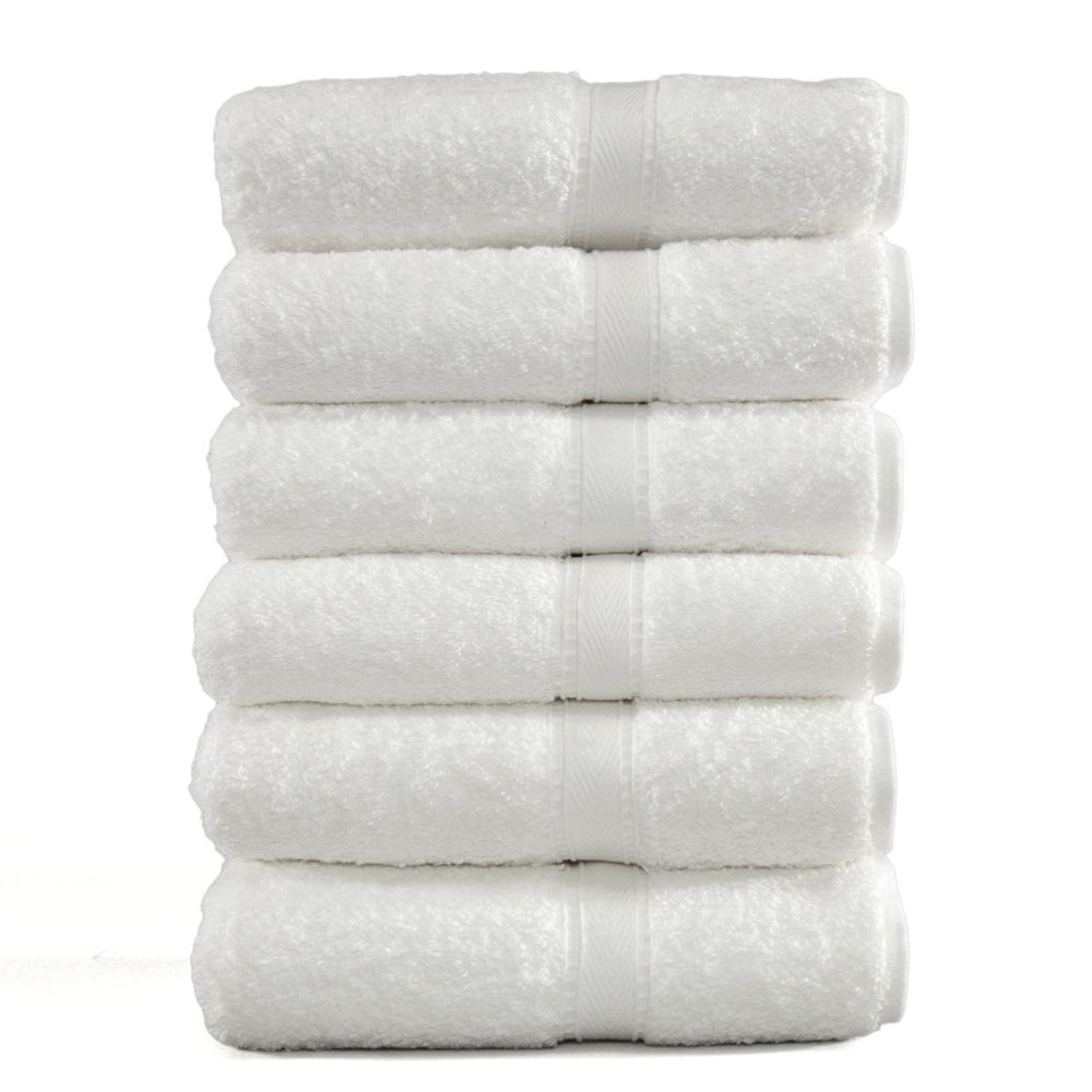 Premium Soft Hand Towel Washcloth Set of 4 White