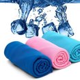thumbnail image 2 of TopOne Serviette Rafraîchissante d'Été en Fibre de Bambou 90*30 cm Séchage Rapide Course Entraînement Gym Coussin Rafraîchissant, 2 of 7