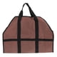 thumbnail image 2 of Bolsa grande de leña para chimeneas y estufas - 棕色 marrón Baoblaze Paquete de transporte de madera para leña, 2 of 8