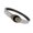 A, variant on Elegant PU Leather Belt for Women Metal Oval/Letter Buckle Belt Shimmering Skinny Belt Casual Waist Accessories