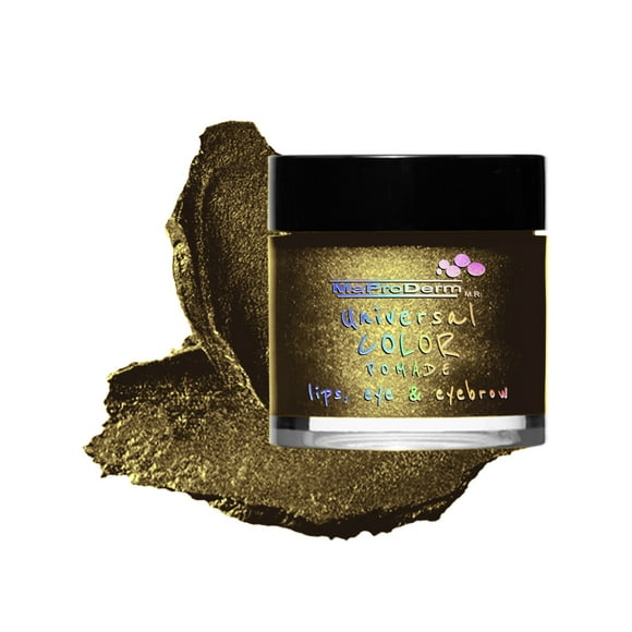 Universal Color Pomade 98 Militar Maproderm.  Aplicarlo como sombra, delineador para ojos, cejas, labial y rubor