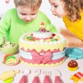 thumbnail image 3 of DIY Plasticine for Children Modeling Polymer Clay Baking Sets Mat Candy Cake Kitchen Pretend Play Toy Girl Kid Birthday Gift, 3 of 6