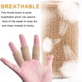thumbnail image 4 of 10 Pack Finger Sleeves , Thumb Splint Brace for Finger Support, Breathable Elastic Finger Tape, Compression Pression Protector for Relieving Pain, Trigger Finger, Compression Aid for Sports, 4 of 6