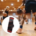 thumbnail image 2 of Unique Bargains Ankle Support Braces Unisex Adjustable Compression Ankle Brace for Sports One Size Fits Most Red, 2 of 7