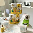 thumbnail image 2 of Renova Kids Toilet Paper, 8 Rolls, 160 Sheets Per Roll, 2 of 6