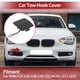 thumbnail image 3 of Tapa del gancho de remolque delantero del automóvil Unique Bargains para BMW F20 116i 118i 120i 125i M135i 2011-2015, tapa del gancho de remolque del parachoques No.51117292947, plástico gris, 1 Pc, 3 of 6