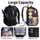thumbnail image 3 of Mochila antirrobo SHRRADOO para computadora portátil 17 pulgadas Negro, 3 of 5