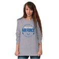 thumbnail image 3 of US Air Force Service Before Self Long Sleeve TShirt Men Women Brisco Brands S, 3 of 6