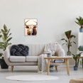 thumbnail image 3 of Stupell Industries Longhorn with Curved Horns Animals & Insects Painting Gray Framed Art Print Wall Art, 16 x 20, 3 of 9