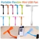 thumbnail image 2 of Mini ventilador USB flexible y flexible para banco de energía, portátil, PC, cargador de CA, ventilador de mano portátil, dispositivo de verano para ordenador, triangulación de envíos Tan Jianjun unisex, 2 of 2