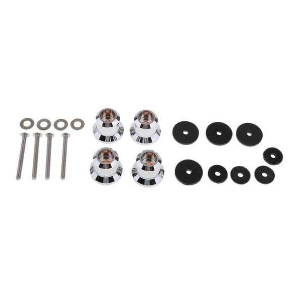 Motorbycle Accessroies Chrome Luggage Rack Risers for 0 2001-2009