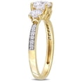 thumbnail image 3 of Everly Women's Moissanite 10K Yellow Gold Engagement Ring, 3 of 6