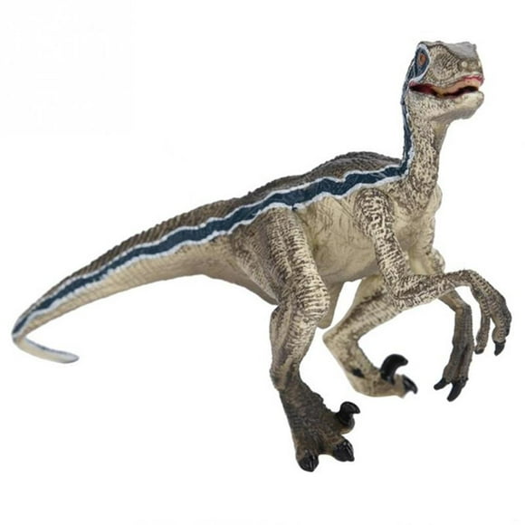 Shengyu Park Dinosaur Toy Model High Simulation Plastic Dinosaur Action Figure Toys for Kids blue