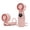 Pink, variant on Handheld Fan 6000mAh, Portable Neck Hanging Fan with 199 Adjustable Speeds, USB Rechargeable Personal Cooling Fan, Lightweight 7.4oz Travel Fan for Outdoor Office and Home, Black, 1PC