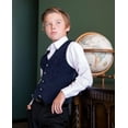 thumbnail image 4 of Gioberti Gilet de Complet Formel en Velours pour Enfants et Garçons, 4 of 6