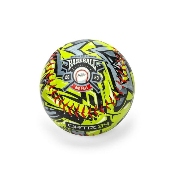 ORTIZ34 GRAFFITI PRINTED HARD BASEBALL