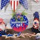 thumbnail image 1 of Independence Day Wooden Board Door Decoration Interior Decoration Festival Celebration Hanging Board Decoration, 1 of 6