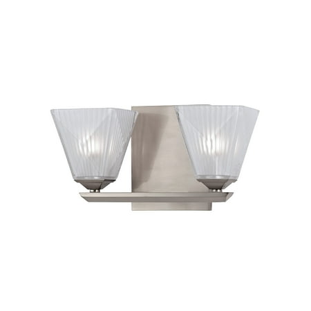 Hudson Valley Lighting 2432 Hammond 2 Light Xenon Bathroom Vanity Light Walmart Com Walmart Com