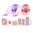 thumbnail image 2 of Cinta de doble cara BLESIY 2 uds 5CM cinta transparente impermeable multifuncional para manualidades DIY, 2 of 8