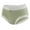 Green, variant on GigrtiJin Women's Sport Sweatproof Underwear Solid Color Wave Edge Seamless No Show Cotton Underpants Breathable Comfy Briefs