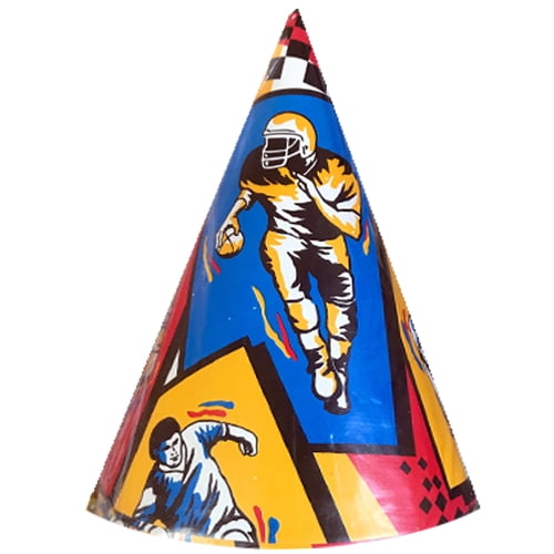 All Sports Vintage Cone Hats (8ct)