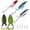A Group, variant on Topwater Bass Fishing Lure Kit, Plopping Propeller Tail Bigger Splash Whopping, Soft Plastic Frog Bait 3D Eyes Lifelike Body Pattern, for Bass Snakehead Musky Pike Walleye, 5 pcs…