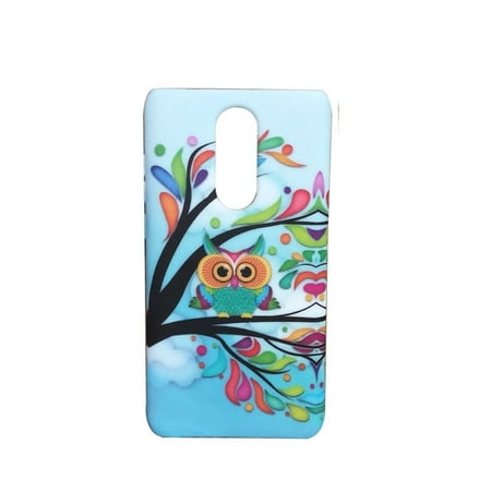For LG Journey LTE L322DL / K30 2019 LM-X320 TPU 1-piece Flexible Skin Cover Phone Case - TPU Owl