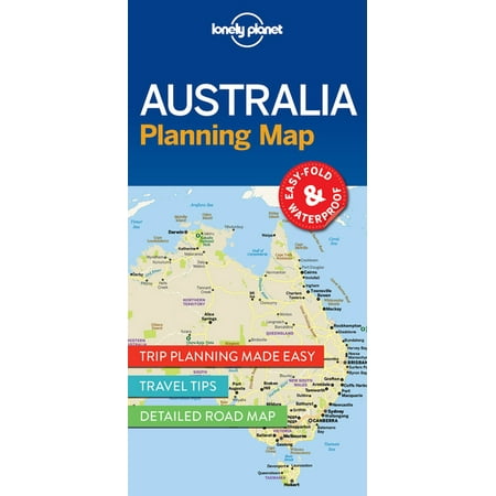 Map: lonely planet australia planning map (other): 9781786579089
