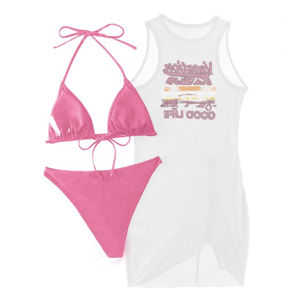 MKLEKYY Trajes De Baño Mujer Dos Piezas Women'S Fashion Bikini Set