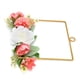 thumbnail image 5 of Guirnalda de Aro de Metal Jadeshay Guirnalda Colgante de Flores Artificiales, 5 of 8