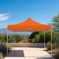thumbnail image 4 of Ilios Innova | Toldo Plegable Naranja 2x2 Carpa para Exteriores Resistente al Clima, Impermeable, Estructura de Hierro y Tela Oxford 600D., 4 of 9