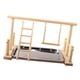 thumbnail image 4 of 2pcs s Bird Playground Wood Perch Soporte de Gimnasio para Bandeja de material acero, 4 of 8