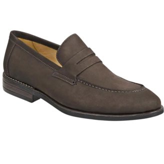 Thomas & Vine Mens Zenith Chisel Toe Slip-on Penny Loafer  display picture 2