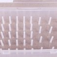 thumbnail image 3 of Caja De Hilos De Coser Estuche de almacenamiento de bobinas de 42 ejes Caja de almacenamiento de hilo doméstico Costura de bricolaje (blanco), 3 of 8