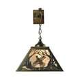 thumbnail image 2 of Meyda Tiffany 110134 15.5" W Ruffed Grouse Hanging Wall Sconce - Copper, 2 of 3